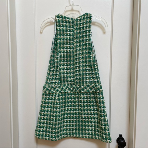 NWT Zara sleeveless textured pinafore dress - Picture 6 of 12